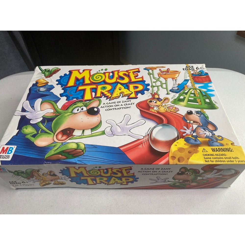 2005 Mouse Trap Game by Milton Bradley Vintage